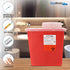 Oakridge Products Large Sharps Container, 2 Gallon (2-Pack) for Home Use, Biohazard Needle Disposal