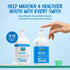 SmartMouth Clinical DDS Activated Mouthwash (2-Bottle, 32 fl oz) - Gum Health Support, Clean Mint Flavor