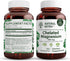 Natural Nutra Chelated Magnesium Oxide Supplement - Promotes Strong Bones, Dental Health, and Energy Levels - 180
