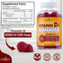 NEW AGE Vitamin D3 5000 IU 125mcg Gummies - Support Immune Support, Strong Bone Health - Non-GMO, Gluten-Free, Dairy-Free, No Gelatin (120 Gummies (Pack of 2))