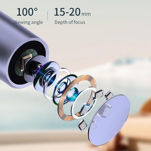 kukzau 1080P Ear Wax Removal Tool Camera HD Ear Cleaner with Light, Earwax Removal Kit for Ear Cleaning, Safe Ear