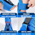 Plantar Fasciitis Night Splint - Foot Orthotic Brace for Achilles Tendonitis Relief, Day Night Use, Blue