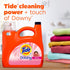 Tide plus Downy Liquid Laundry Detergent Soap, April Fresh Scent, HE Compatible, 132 fl oz, 94 Loads