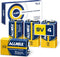 Allmax 9V Maximum Power Alkaline Batteries, 4 Count – Ultra Long-Lasting