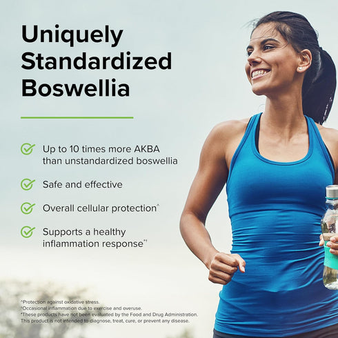 Terry Naturally BosMed 500 mg - 60 Softgels - Extra Strength Boswellia Supplement, Non-GMO, Gluten Free
