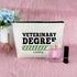Veterinarian Graduation Gifts, Vet Tech Makeup Bag, Best Gift for Women, Travel Pouch for Vet Students
