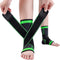 Ankle Support Brace, Breathable Compression Sleeve with Adjustable Wrap for Plantar Fasciitis, Achilles Pain