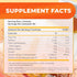 Sugar Free Vitamin D3 K2 Gummies - 5000 IU D3 + 80 mcg K2, Gluten-Free, Non-GMO, Natural Peach Flavor