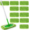 NAYODEUS 10Pack Reusable Microfiber Mop Pads Compatible with Swiffer Sweeper-Dry Sweeping Cloths &
