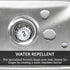 HOPE'S Perfect Sink Cleaner and Polish, Restorative, 8.5 oz 2 Pack with 2 Pads, Ideal for Stainless Steel and Porcelain