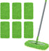HGVRA Reusable Microfiber Mop Pads, Compatible with Sweeper Sweeping Mopping pad Refills Cloths
