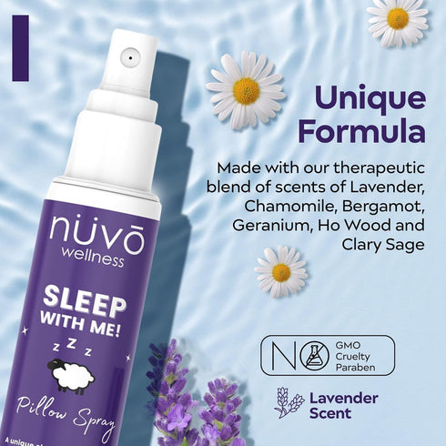 Premium Pillow Spray - Made with Therapeutic Essential Oils - Deep Sleep pillow Spray Mist with Lavender and Chamomile