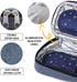 Insulin Cooler Travel Case with 2 Ice Packs, Portable Medication Cooler Bag for Insulin Pens and Blood Glucose Monitor