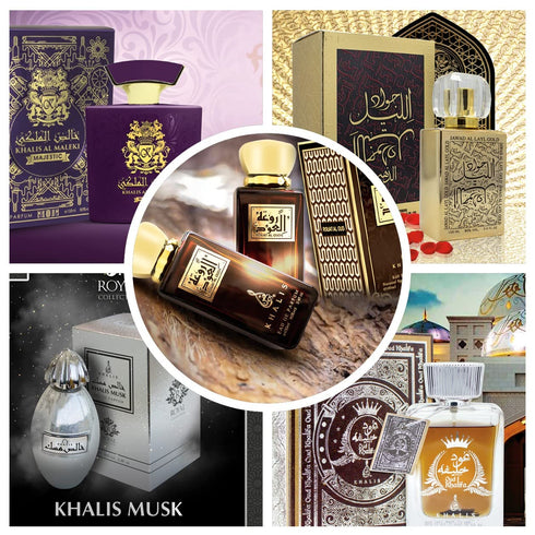 Maison d'Orient Arabian Perfume Sampler - Lot of 19 Unisex Designer Fragrance Vials from KHALIS