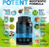 11-in-1 Nootropic Brain Supplements: Memory & Focus with Ginkgo Biloba, L Theanine, Bioperine, 60ct