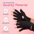 SUNUV LED Gloves for Gel Nails, UPF 50+ Anti UV Gloves for Nail Techs, Professional UV Gloves