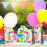 Art Party Bags - 16 Pieces Paint Art Party Treat Bags for Sip and Paint Party Decorations (Bright Style)