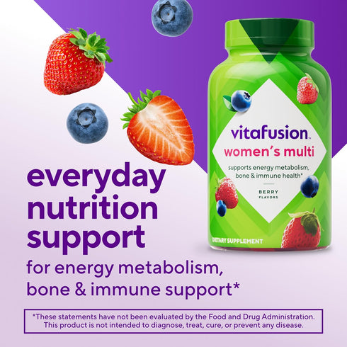 Gummy 120 Count Vitafusion Adult Vitamins for Women