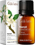 Set Set 2x0.34 oz Neroli Essential Oil for Diffuser & Egyptian Geranium Essential Oil for Skin - Aromatherapy Grade