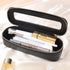 Clear Makeup Brush Bag, Small Holder Travel Makeup Bag for Purse, Mini TSA Approved Cosmetic Brush Case, Portable