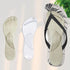 2 Pairs Arch Support Cushion Insoles, Gel Adhesive Anti-Slip Inserts for Plantar Fasciitis Pain Relief for Men and Women