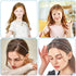 Yeshan Rhinestone and Crystal Headbands for Women with Teeth Comb, Non-slip Hard Plastic Wave Shape, Pack of 4