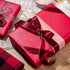 RUSPEPA Red Matte Wrapping Paper - Solid Color Pearly - lustre Paper Perfect for Wedding, Birthday, Christmas, Baby Shower -17 Inches X 32.8 Feet