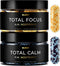 AMPM Nootropic Total Focus + Calm 9X Strength with Caffeine, L-Theanine, Alpha GPC, L-Tyrosine, Ashwagandha - Brain