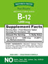 B12 Vitamin Sublingual Tablets | 1000 mcg | 120 Count | Vegetarian, Non-GMO & Gluten Free | Nature's Truth