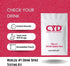 Check Your Drink with Personal Test Strips, Detect GHB or KETA, 5 Test Strips, White, Avoid Drink Spiking