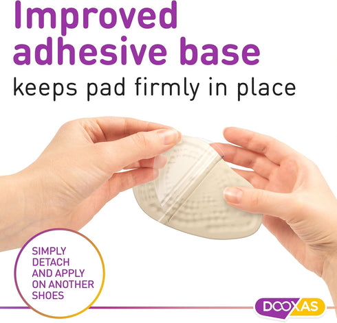 Premium Flannel High Heel Pads for Women, Ball of Foot Cushion Inserts for Pain Relief