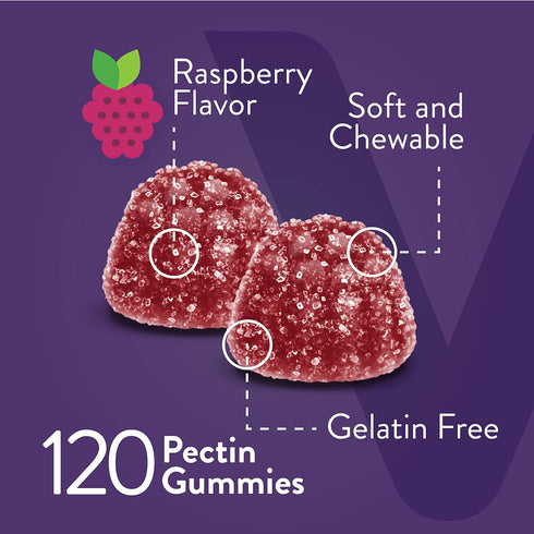 Womens Multivitamin Gummies - Raspberry Flavored, 12 in 1 Essential Daily Vitamins & Minerals for Immune Support,