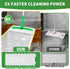 NXPPYY 100ct Dry Sweeping Cloths for Swiffer Sweeper Mop, Heavy Duty Microfiber Duster Mop Pad Refills, Captures Dust