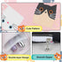 Likesing Period Bag Pouch, Canvas Sanitary Napkin Storage Bag for Girls Womens, Portable Sanitary Napkin Period Pad
