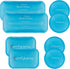 Comfytemp Gel Ice Packs for Injuries, Reusable 8 Pack, FSA HSA Approved, Hot and Cold Compress for Pain Relief, Small