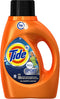 Tide Plus Febreze Freshness Sport Liquid Laundry Detergent, 46 oz, Active Fresh