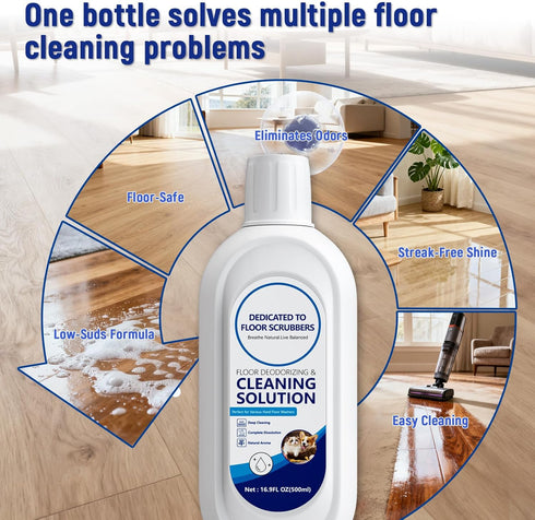 QKLYXEN 2/3/5 S3/S5/S6/S7 (2 Multi-Surface Floor Cleaning Solution Compatible with Tineco iFLOOR & FLOOR ONE PRO, Low