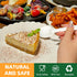 100% Compostable Cutlery Set, 150pcs (50 Forks, 50 Spoons, 50 Knives), Eco-Friendly, Ivory White