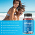 Collagen Boosting Gummies for Natural Collagen Production, Vegan Pectin Supplements Chews for Hair, Skin, Nails, Joint