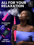 Premium Ice Pipe Hookah Hose Set, Pink Ice Hookah with 2 Reinforced Cooling Packs, Soft Grip, Mouthpiece Accessory Set