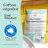 Toilet Bowl Cleaner Strips, 60 Cleans, Plastic-free, Dye-free, with Lemon Essential Oil