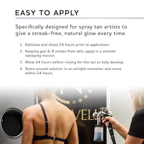Norvell Premium Professional Sunless Tanning Spray Tan Solution - Venetian, 8 fl. oz.