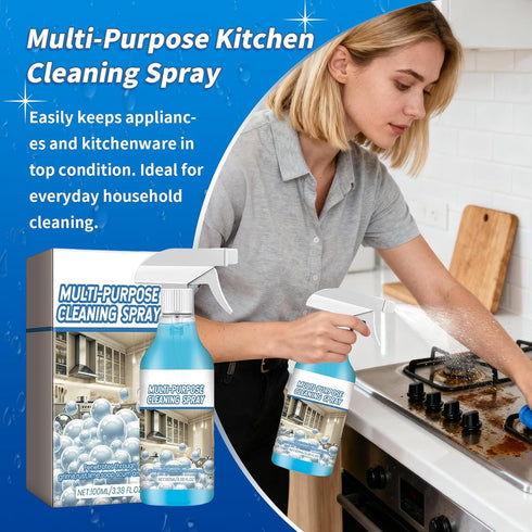 YOUSHEME 2026 (2PCS) Spray Splash Cleaner, New Multi Purpose Cleaning Spray, Upgraded Foam Sprays for Ovens, Powerful