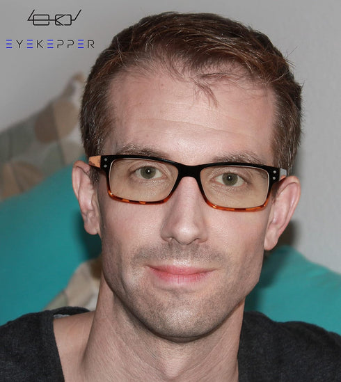 Eyekepper Vintage Reading Glasses for Men, 5 Pack Classic Readers with Spring Hinges