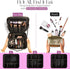 Travel Makeup Bag with LED Mirror, Water-Resistant Customizable Makeup Case with 10x Magnifier Mirror Included