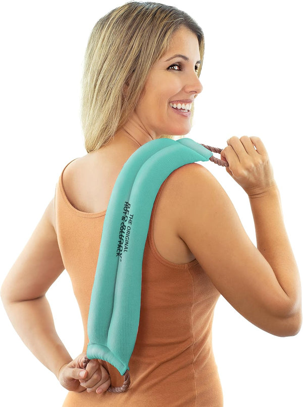 Bed Buddy Aromatherapy Heat Pad and Cooling Neck Wrap - Eucalyptus Scent for Sore Muscles