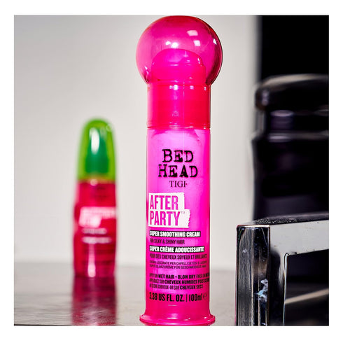 TIGI Bed Head After Party Smoothing Cream for Silky & Shiny Hair, 3.38 fl oz