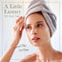 myHomeBody Hair Towel Wrap - Luxury Quick Drying Turban, Ultra Soft Charcoal Fiber Cap with Coconut Shell Button, 2 Pack
