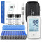Blood Glucose Monitor Kit with 100 Blood Sugar Test Strips & Lancets, Glucometer, Lancing Device, Travel Case for Home