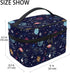 Makeup Bag, Space Galaxy Travel Organizer, Cosmetic Cases for Girls and Women